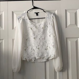 Forever 21 white blouse.